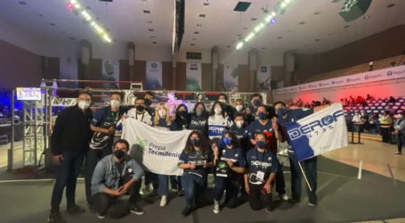 Prepa Tecmilenio Laguna y Durango con pase al mundial de First Robotics 2022.